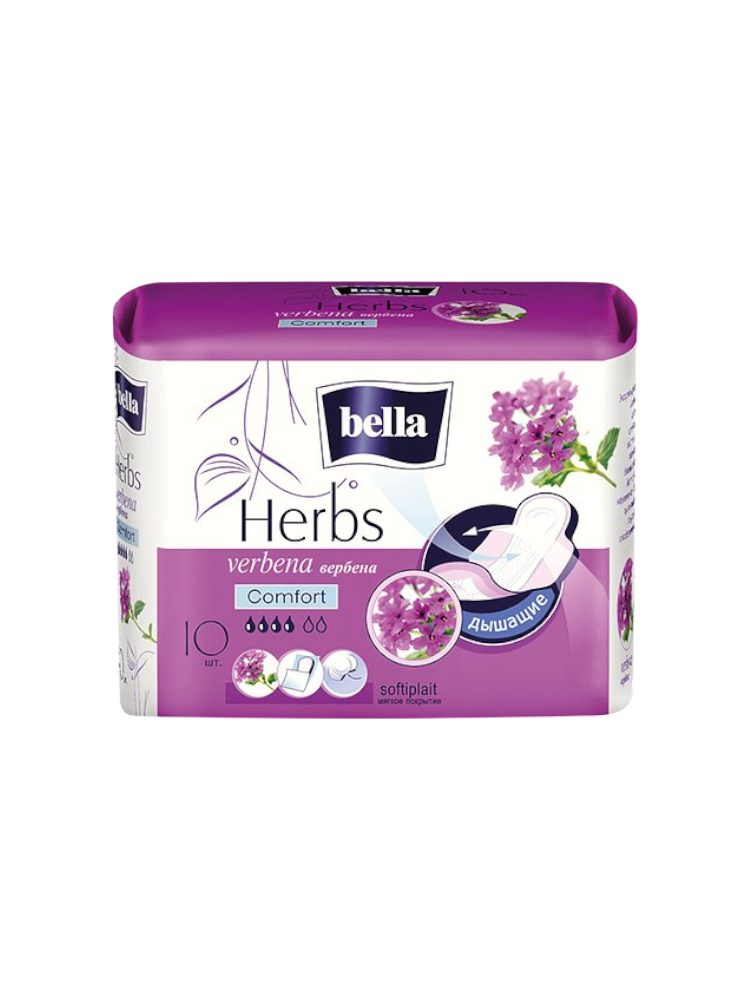 ПРОКЛАДКИ BELLA HERBS VERBENA COMFORT 10ШТ